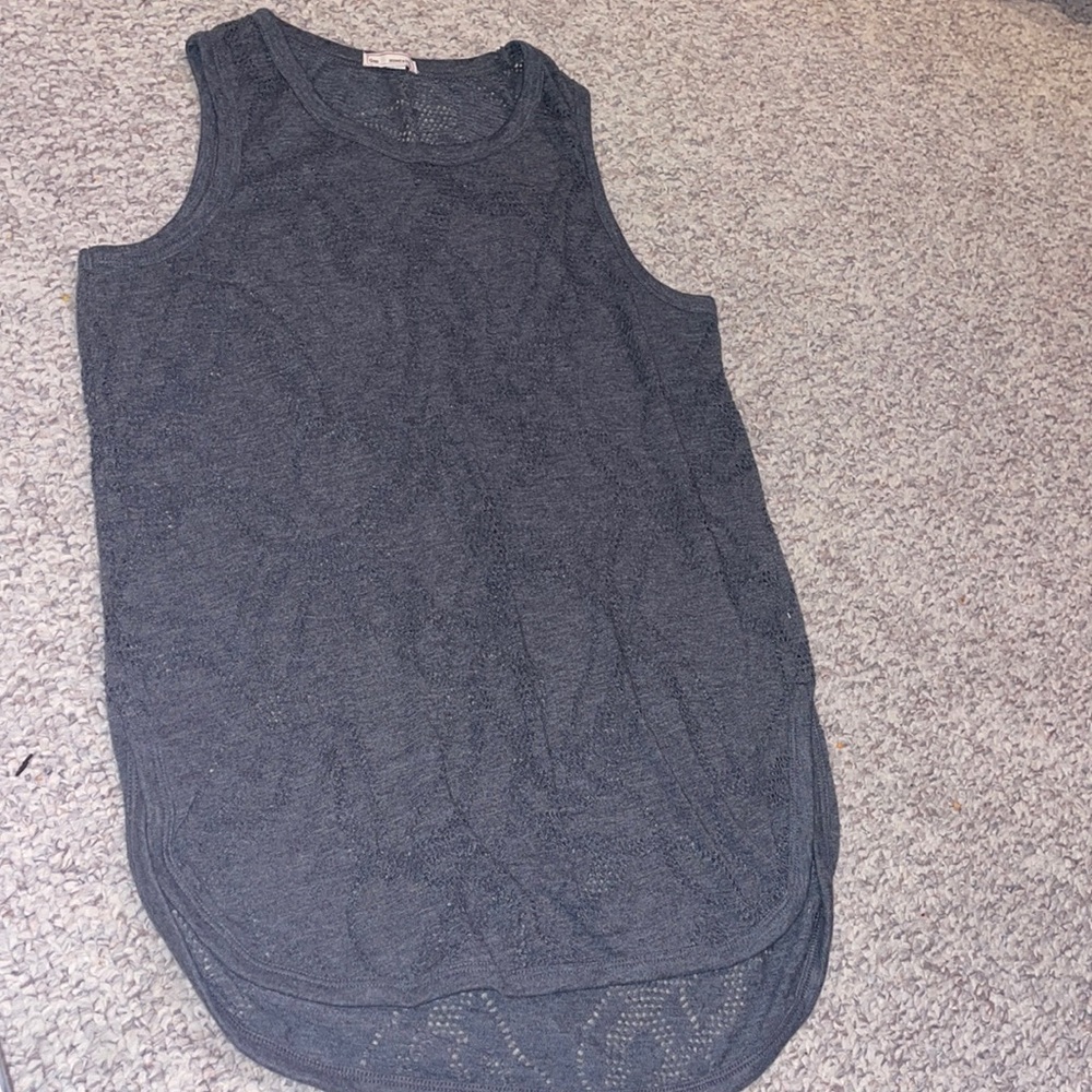 Gap laser cut tank top